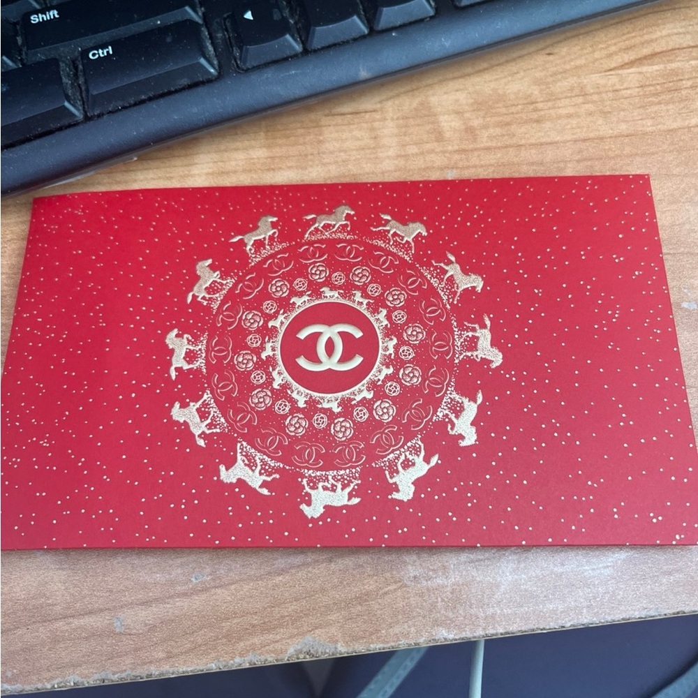 Chanel red new year envelope